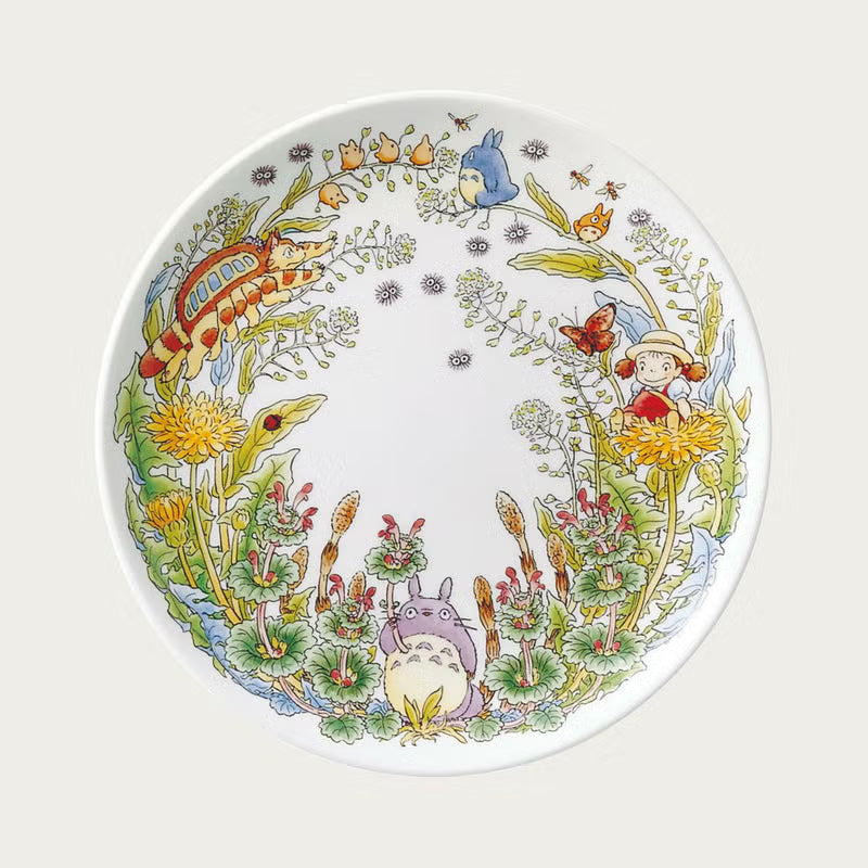 Studio Ghibli My Neighbor Totoro Plate - Dandelion