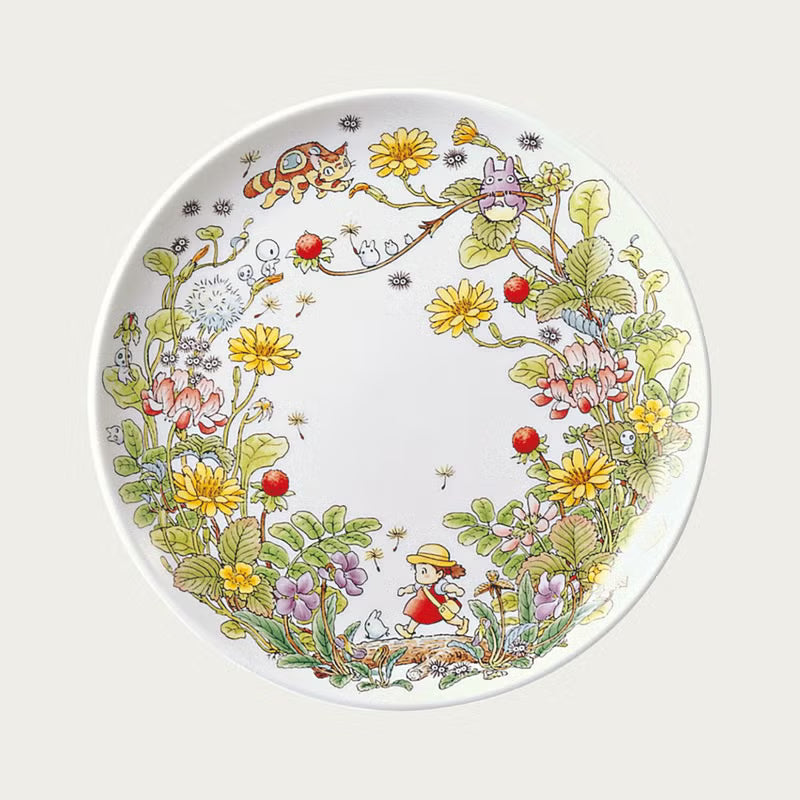 Studio Ghibli My Neighbor Totoro Plate - Strawberry