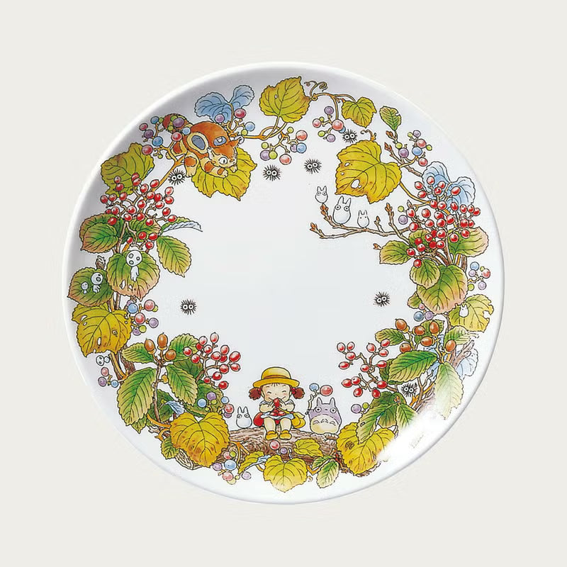 Studio Ghibli My Neighbor Totoro Plate - Viburnum