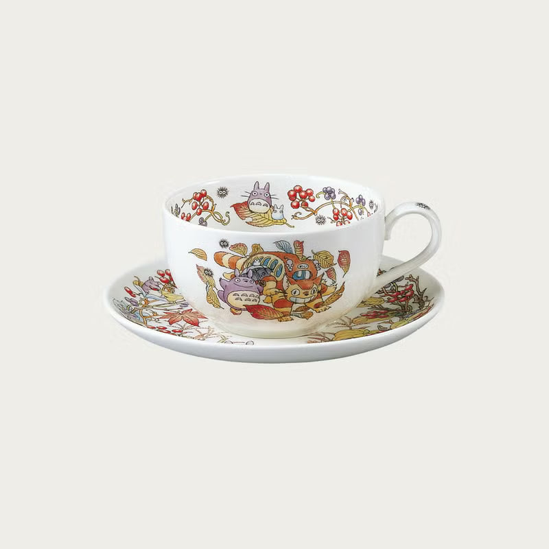 Studio Ghibli My Neighbor Totoro Teacup & Saucer - Greenbrier