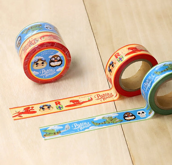 Porco Rosso Washi Tape/ Masking Tape Twin Set | Studio Ghibli