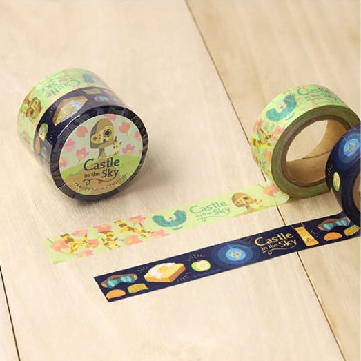 Laputa Castle in the Sky Washi Tape/ Masking Tape Twin Set | Studio Ghibli