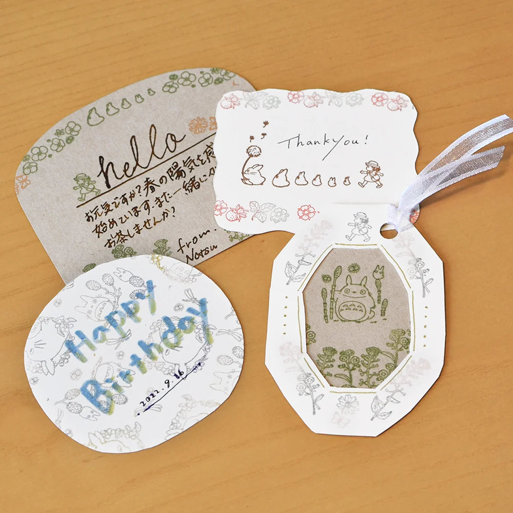 My Neighbor Totoro Rubber Stamp Set | Spring & Summer | Studio Ghibli