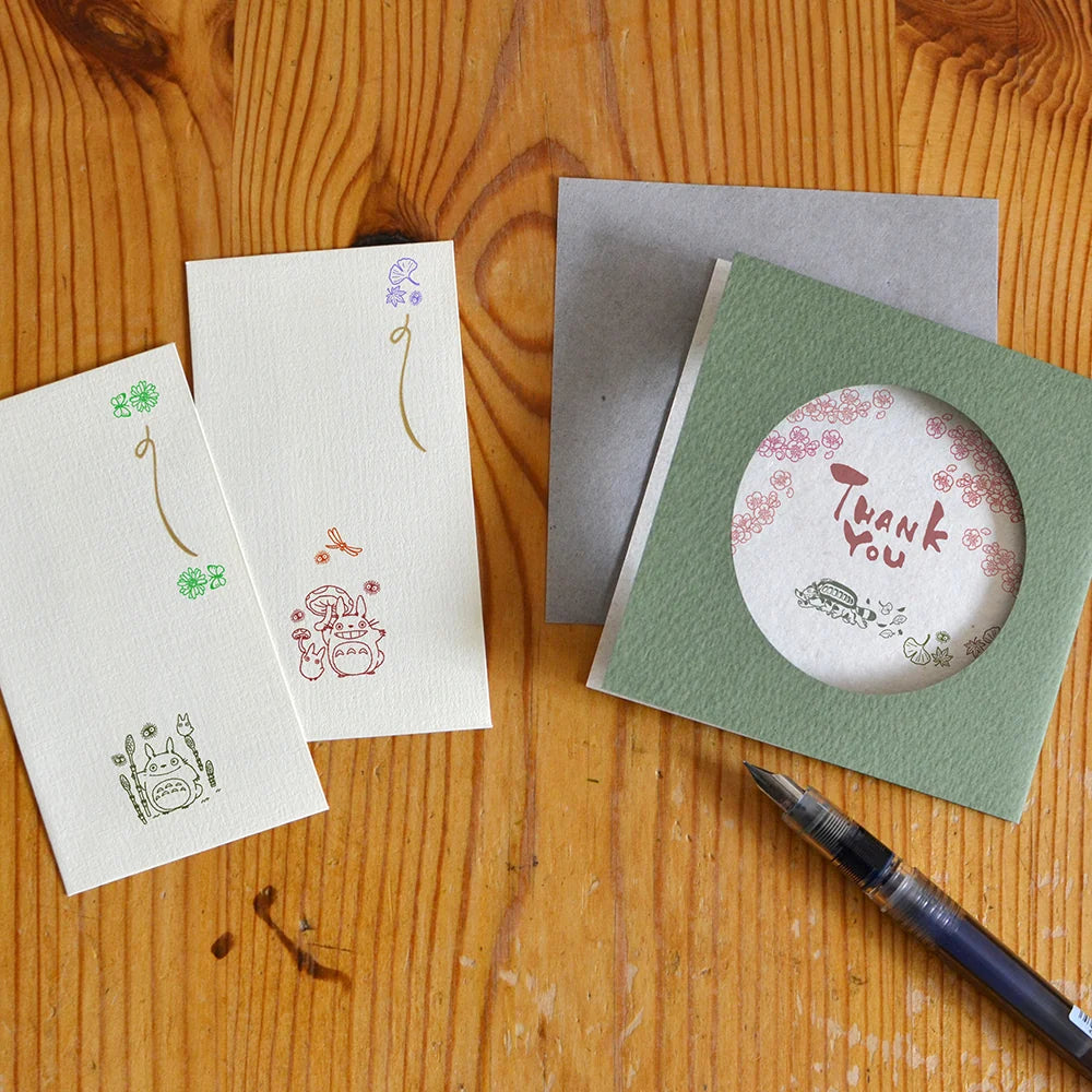 My Neighbor Totoro Rubber Stamp Set - Autumn & Winter | Studio Ghibli