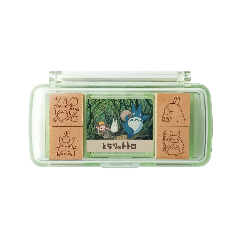My Neighbor Totoro Mini Planner Stamp Set with 4 Designs - Set B