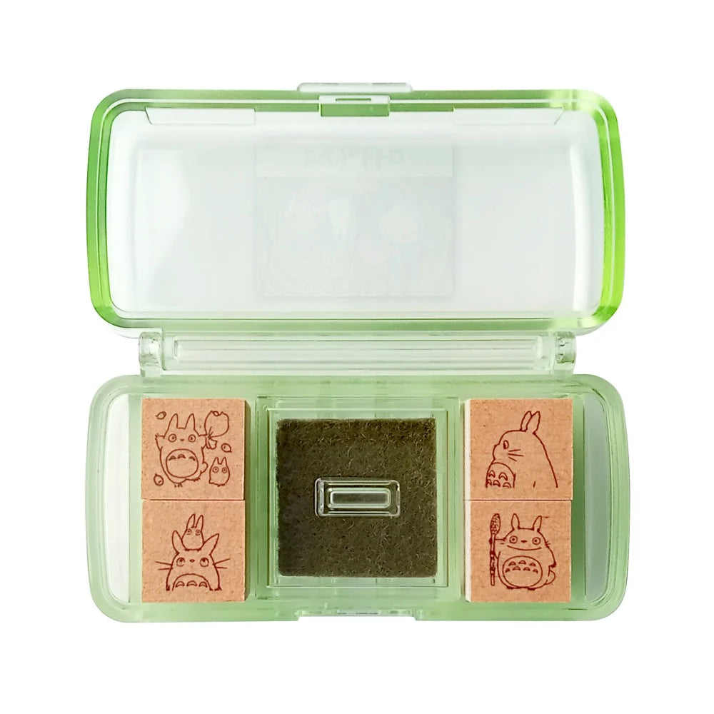 My Neighbor Totoro Mini Planner Stamp Set with 4 Designs - Set B