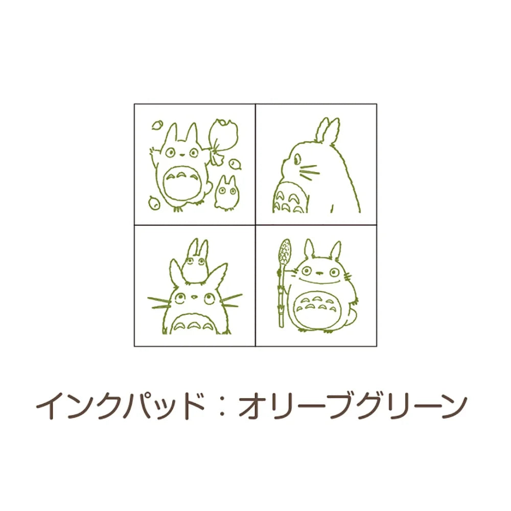 My Neighbor Totoro Mini Planner Stamp Set with 4 Designs - Set B