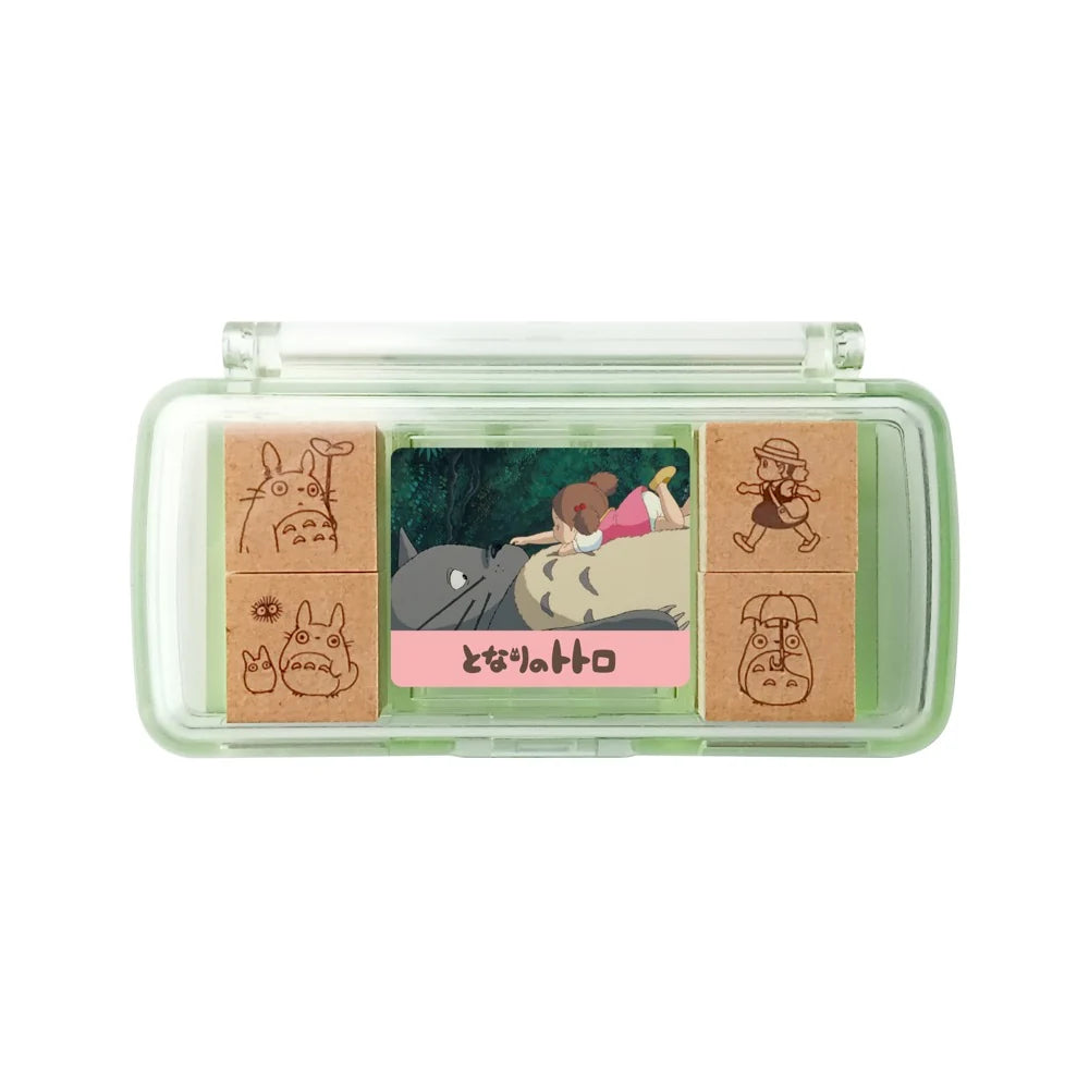 My Neighbor Totoro Mini Planner Stamp Set with 4 Designs - Set A