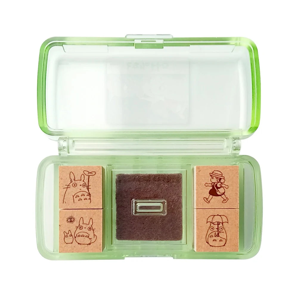 My Neighbor Totoro Mini Planner Stamp Set with 4 Designs - Set A
