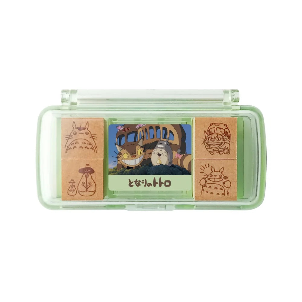 My Neighbor Totoro Mini Planner Stamp Set with 4 Designs - Set C