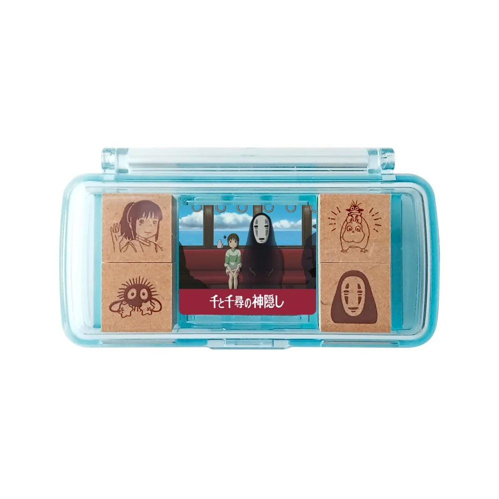 Spirited Away Mini Planner Stamp Set with 4 Designs