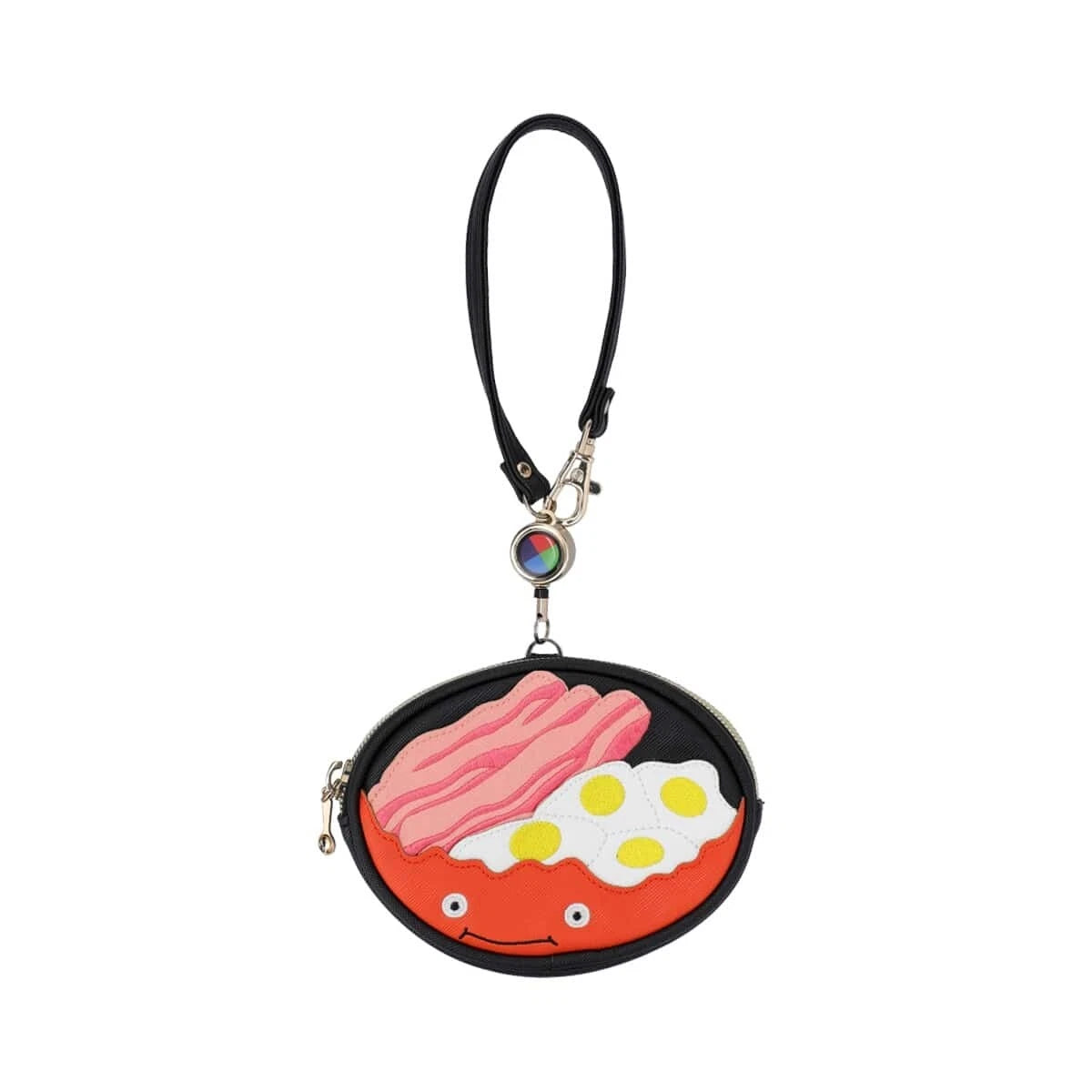 Howl's Moving Castle - Calcifer Bacon and Eggs Reel Coin Purse / Card Case | Studio Ghibli