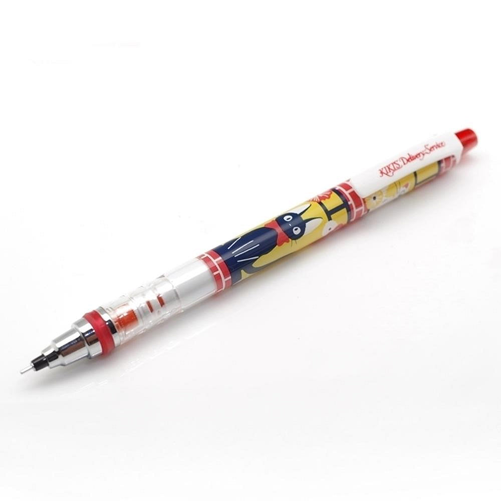 Kiki's Delivery Service × Uni Kuru Toga Advance 0.5mm Mechanical Pencil - Jiji & Brick Wall