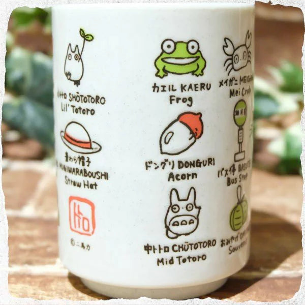 My Neighbor Totoro Small  Japanese Yunomi Tea Cup | Character & Scene Design