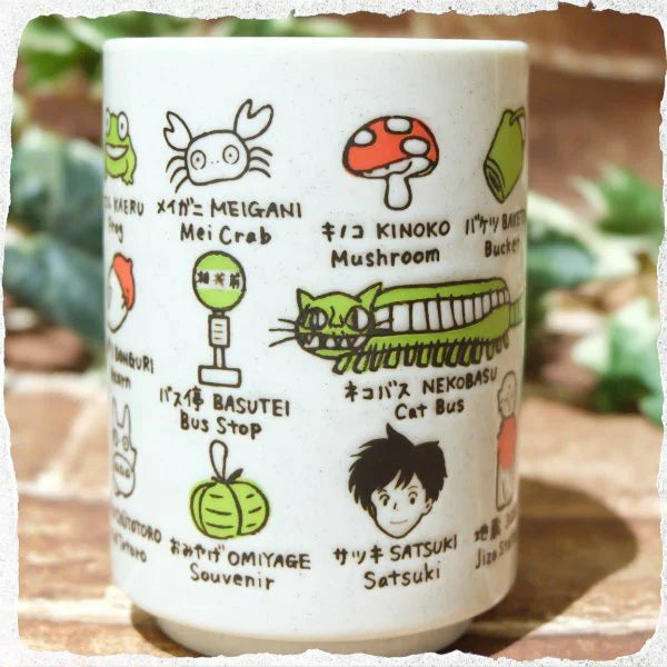 My Neighbor Totoro Small  Japanese Yunomi Tea Cup | Character & Scene Design