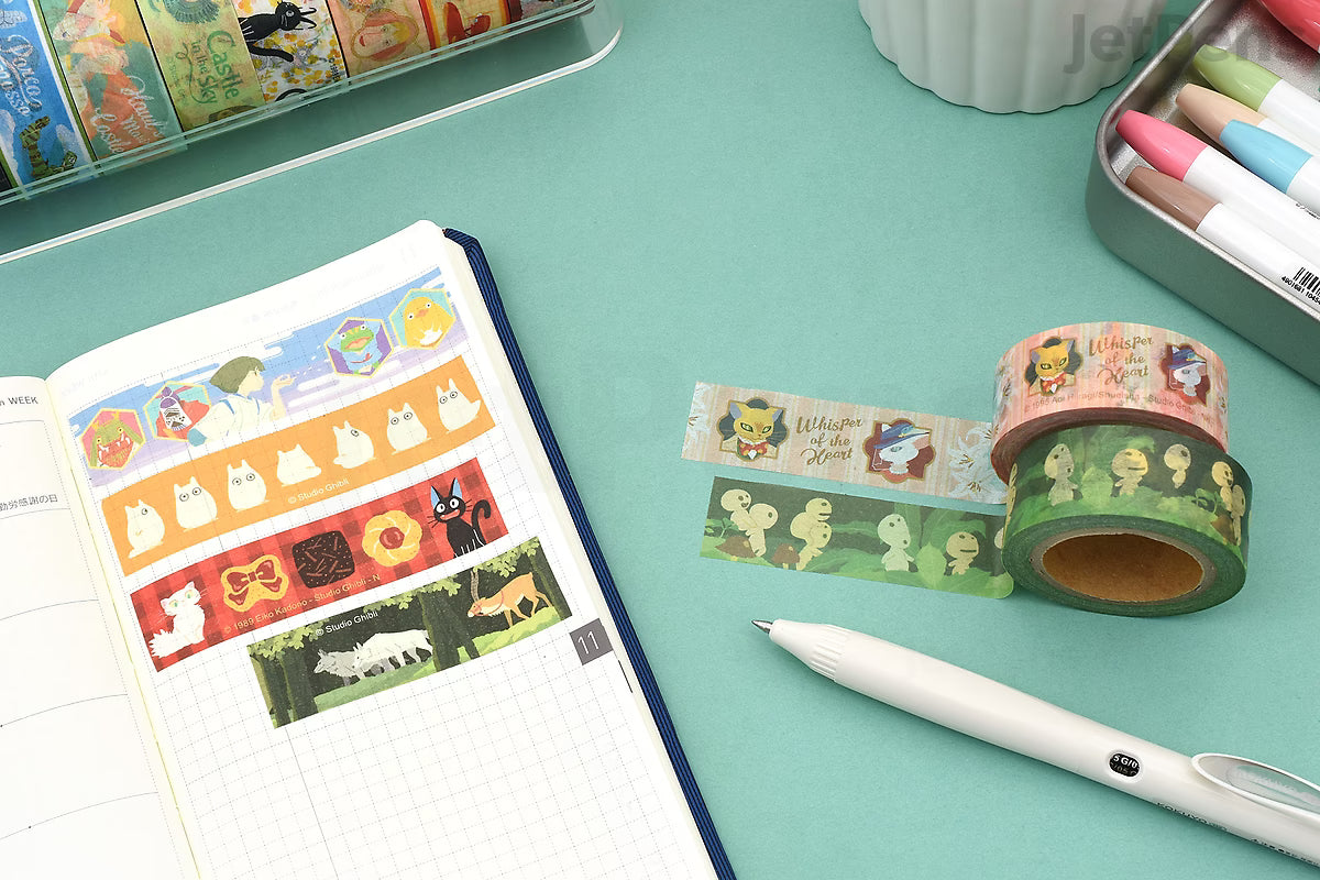 Kiki's Delivery Service Washi Tape/ Masking Tape Twin Set | Studio Ghibli