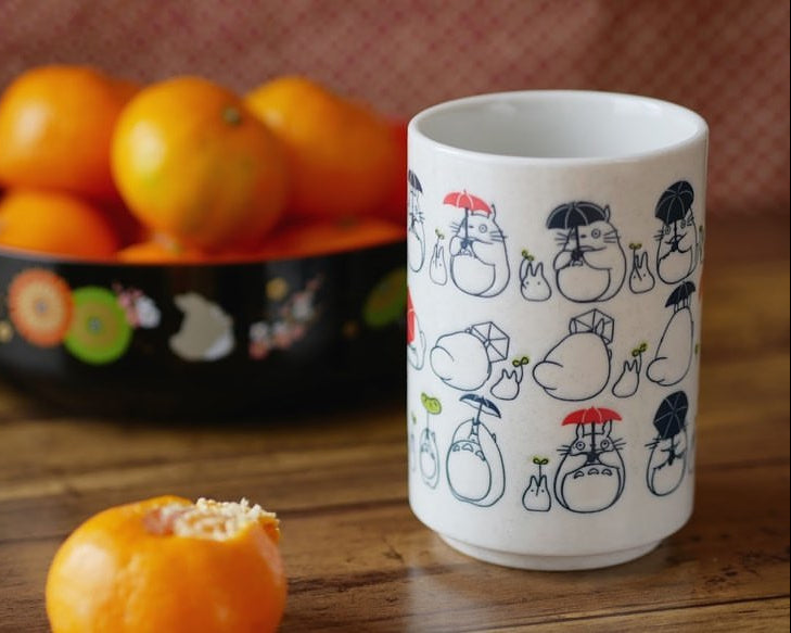 My Neighbor Totoro Large Yunomi Japanese Tea Cup | Dondoko Dance