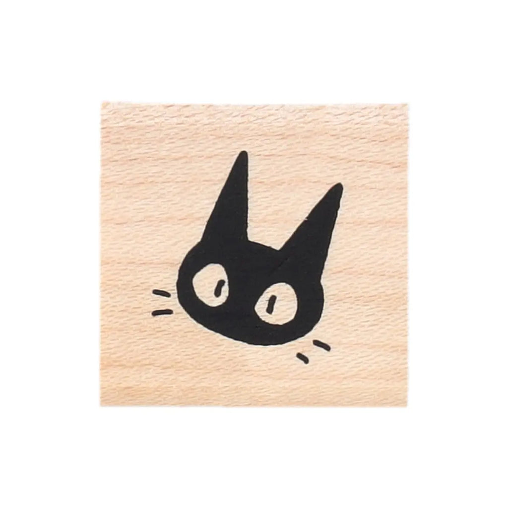 Kiki's Delivery Service Stamp with Drawstring Bag – Jiji Ichimatsu Pattern | Studio Ghibli
