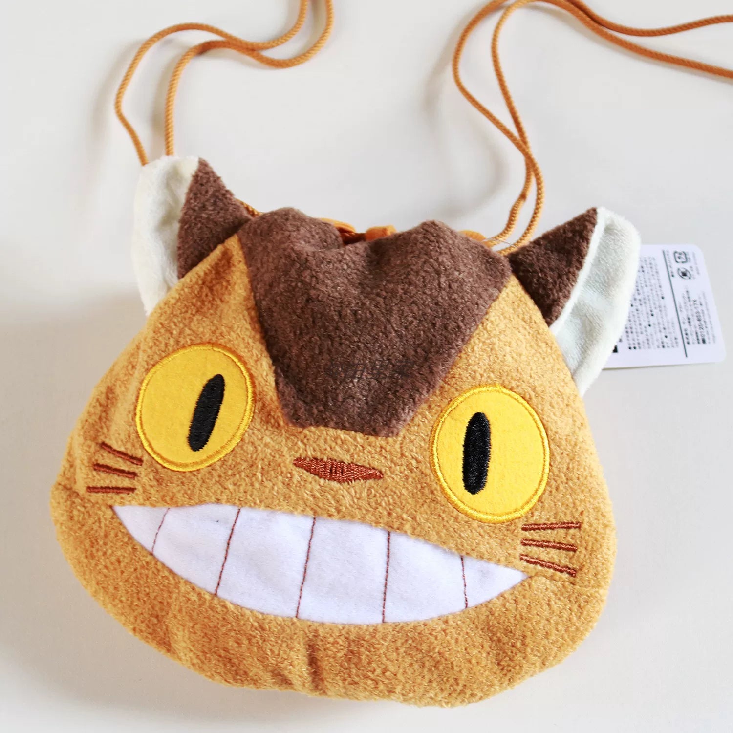 My Neighbor Totoro Catbus Head-Shaped Drawstring Pouch | Studio Ghibli