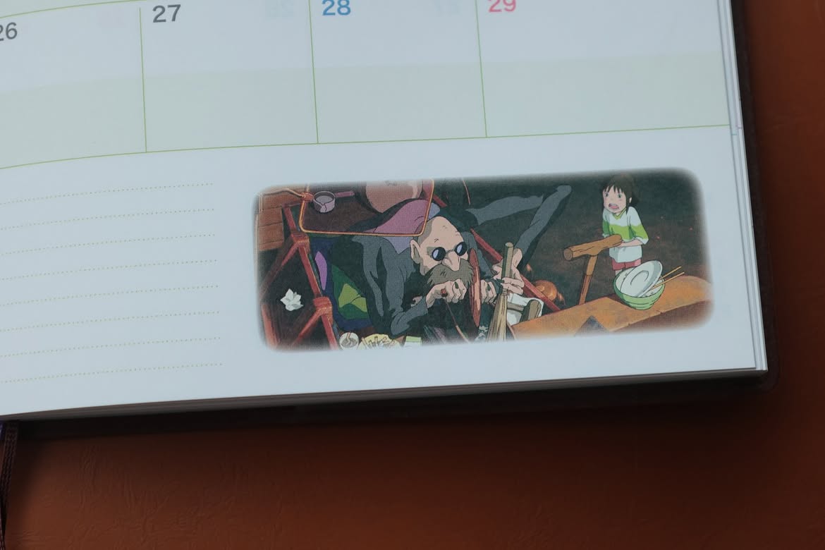 Spirited Away 2026 B6 Planner Diary | Studio Ghibli Schedule Book