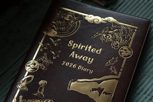Spirited Away 2026 B6 Planner Diary | Studio Ghibli Schedule Book