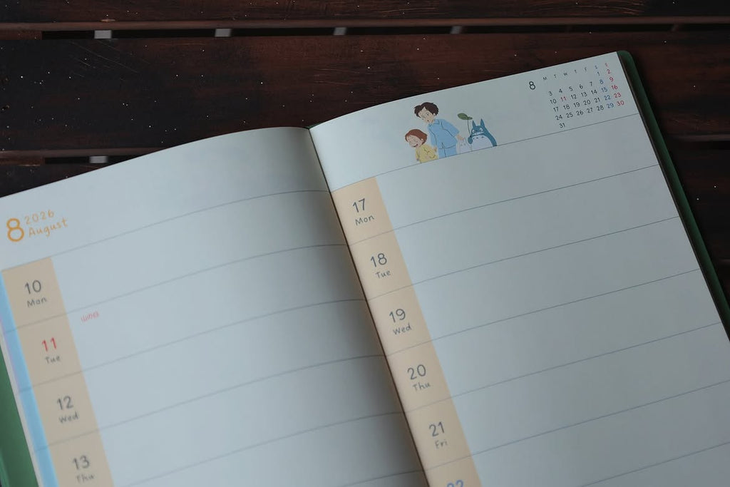 My Neighbor Totoro 2026 B6 Planner Diary | Studio Ghibli Schedule Book