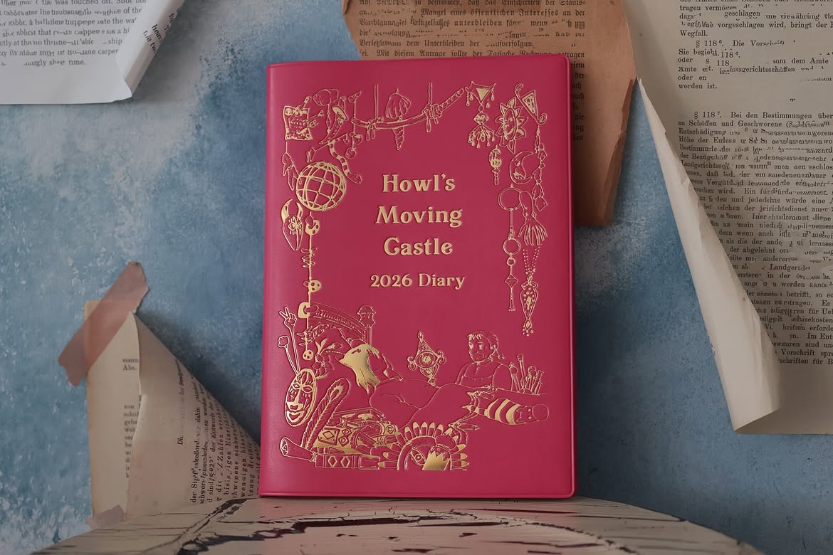 Howl's Moving Castle 2026 B6 Planner Diary | Studio Ghibli Schedule Book