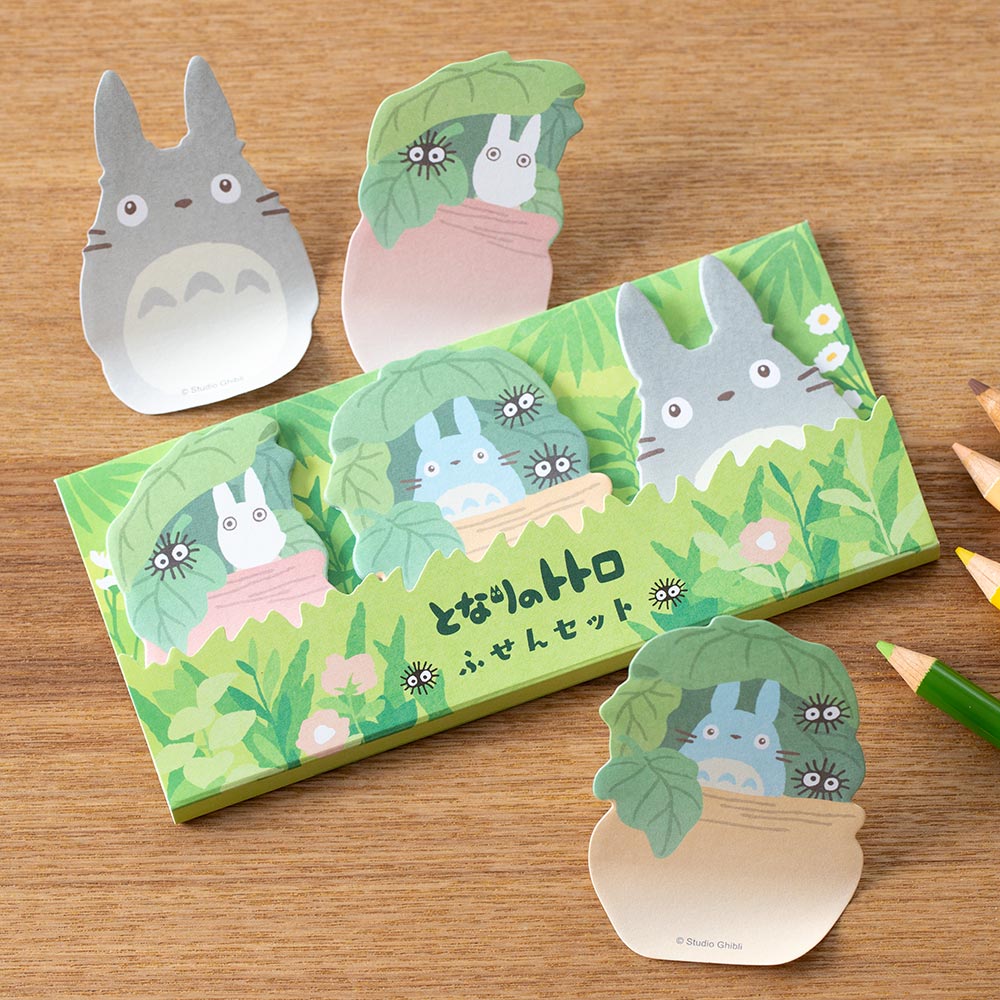 My Neighbor Tororo  Die-cut Sticky Notes/ Sticky Memo in 3 Designs| Studio Ghibli