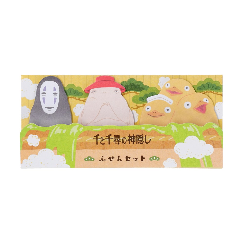 Spirited Away Die-cut Sticky Notes/ Sticky Memo in 3 Designs| Studio Ghibli