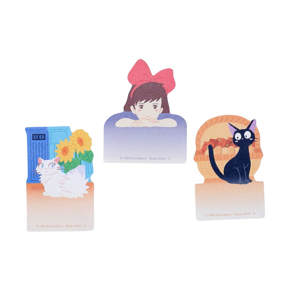 Kiki's Delivery Service Die-cut Sticky Notes/ Sticky Memo in 3 Designs| Studio Ghibli