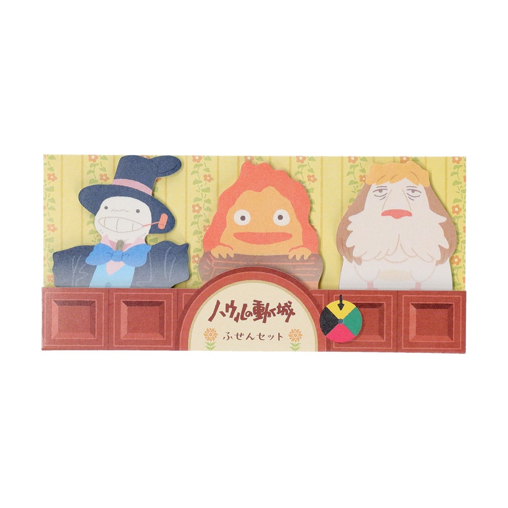 Howl's Moving Castle Die-cut Sticky Notes/ Sticky Memo in 3 Designs| Studio Ghibli