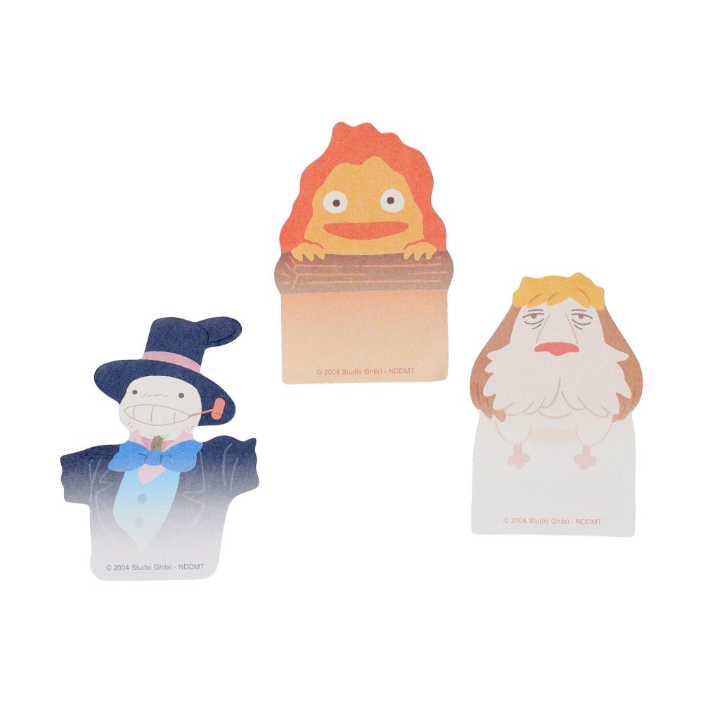Howl's Moving Castle Die-cut Sticky Notes/ Sticky Memo in 3 Designs| Studio Ghibli