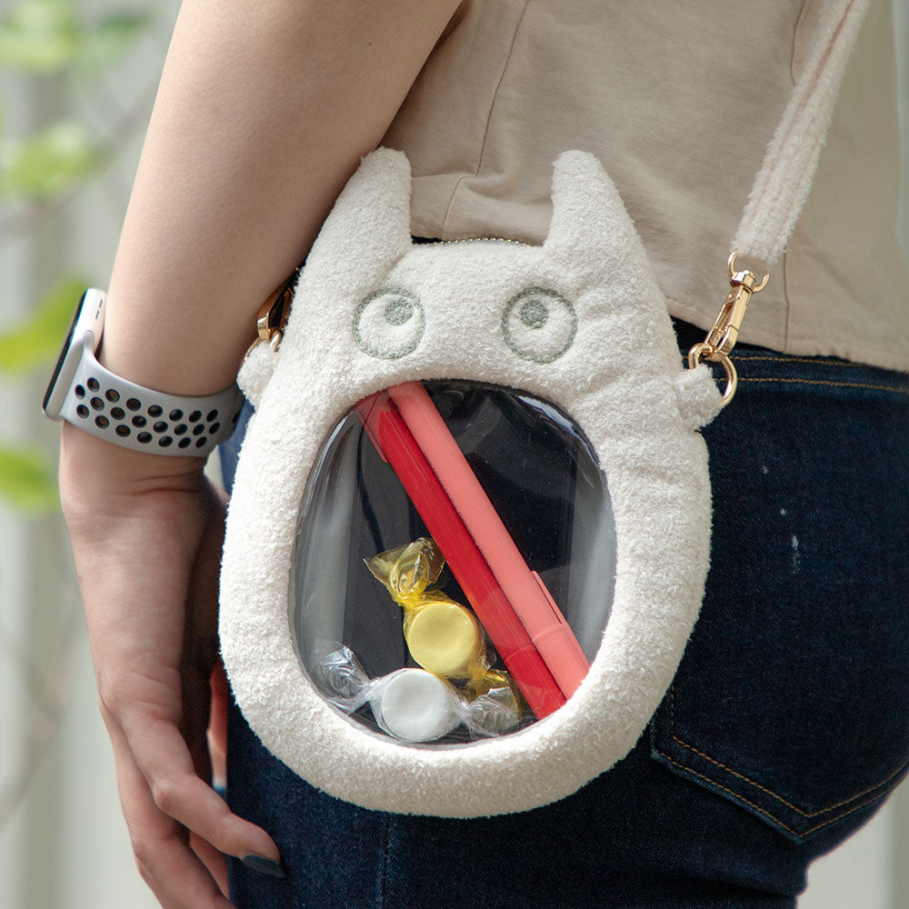 Studio Ghibli My Neighbor Totoro Outing Pochette / Pouch - White Totoro