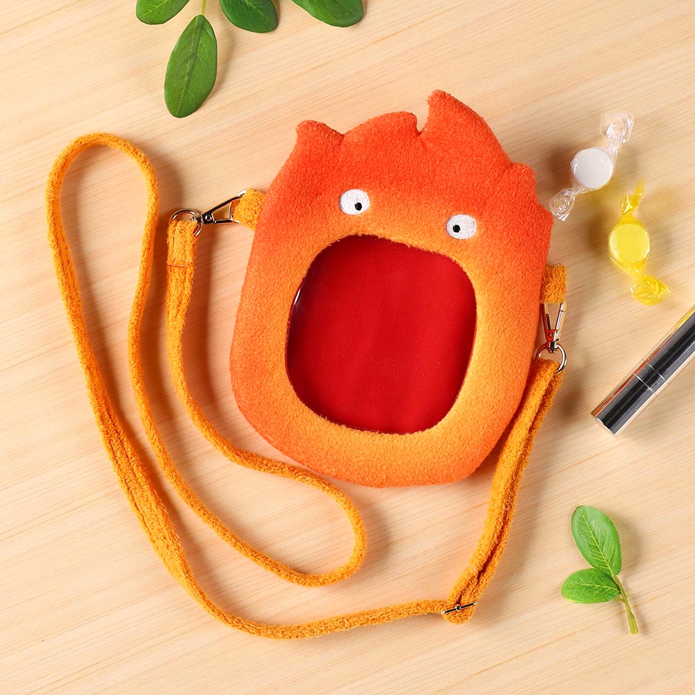 Studio Ghibli Howl's Moving Castle Outing Pochette / Pouch - Calcifer