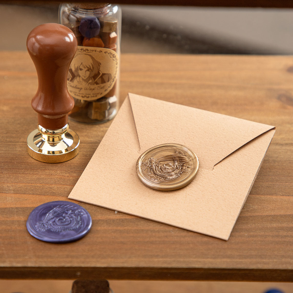 Howl’s Moving Castle Sealing Wax Stamp Set | Studio Ghibli
