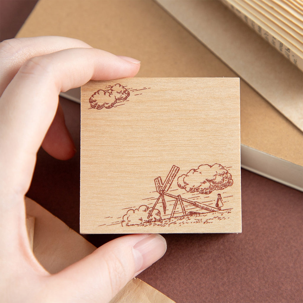 Studio Ghibli Colourful Stamp Series - Laputa, Castle in the Sky – the Prologue