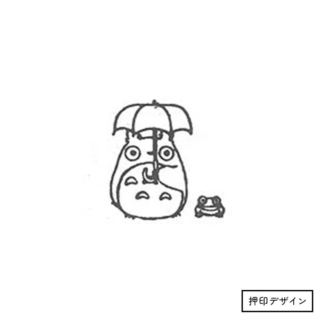 My Neighbor Totoro Small Rubber Stamp - Totoro with Umbrella  | Studio Ghibli