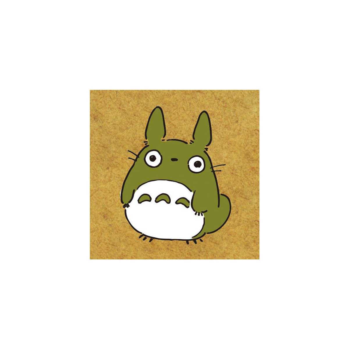 My Neighbor Totoro Small Rubber Stamp - Big Totoro | Studio Ghibli