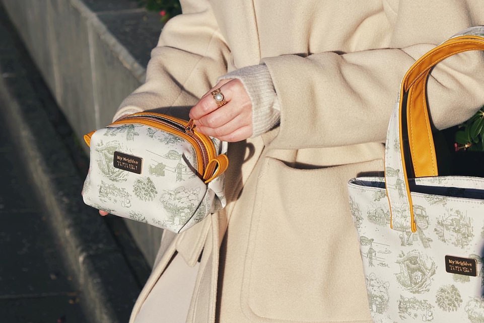 My Neighbor Totoro Insulated Tote Bag |Lunch Tote - Nostalgia Sketches Series | Studio Ghibli