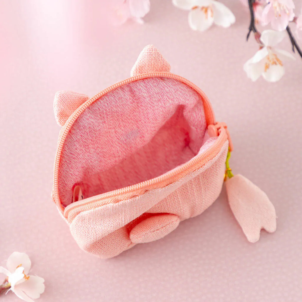 My Neighbor Totoro Sakura Pink Zip Pouch | Studio Ghibli