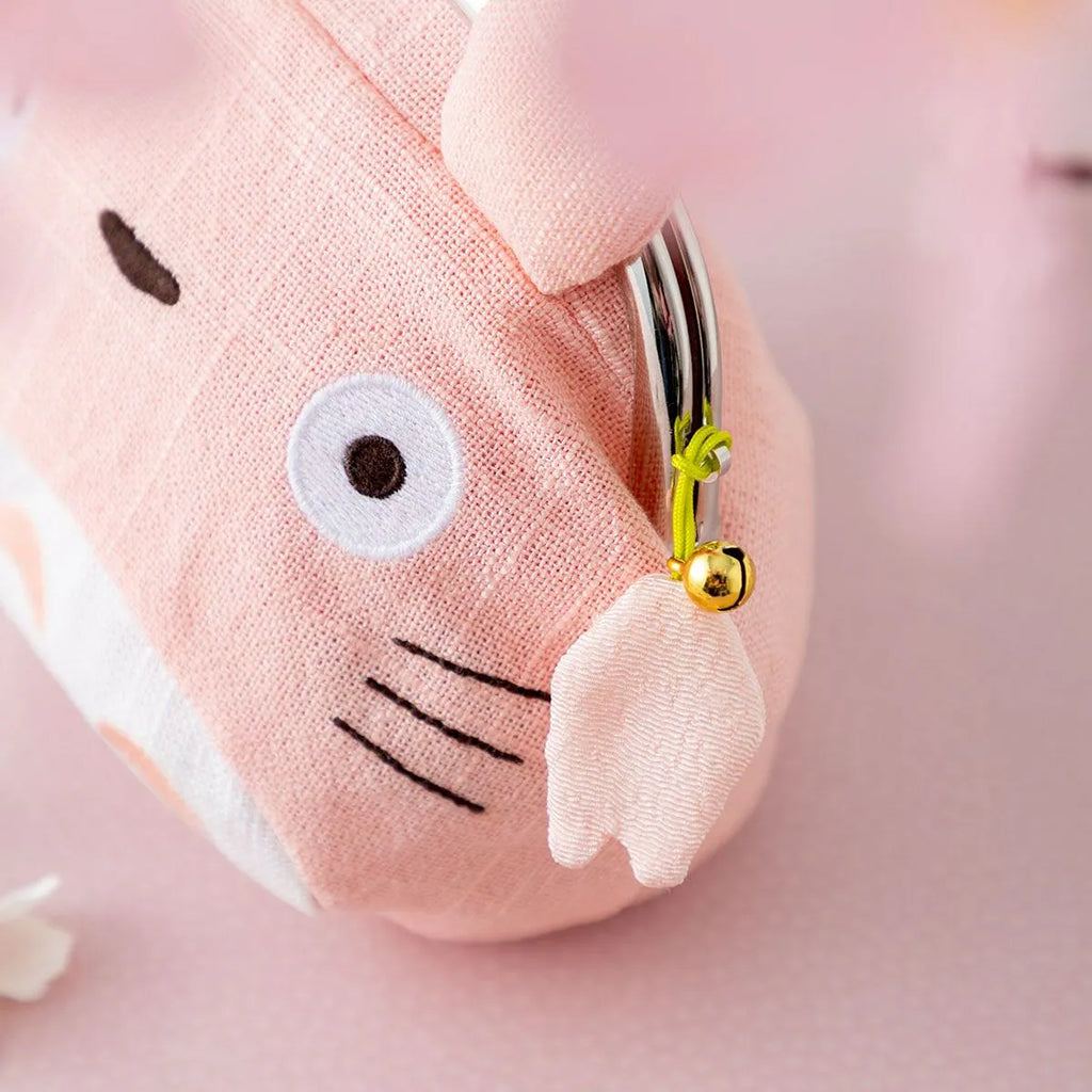 My Neighbor Totoro Sakura Pink Kiss-lock Purse | Studio Ghibli