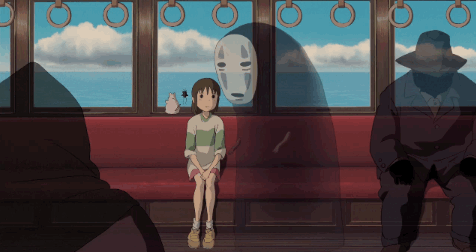 Studio Ghibli Colourful Stamp Series - Spirited Away - Ocean Railway