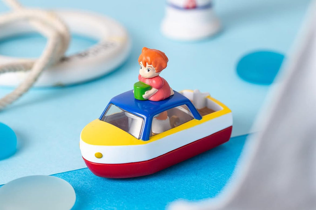 Ponyo Sosuke's Boat Toy Car | Dream Tomica Studio Ghibli Collection