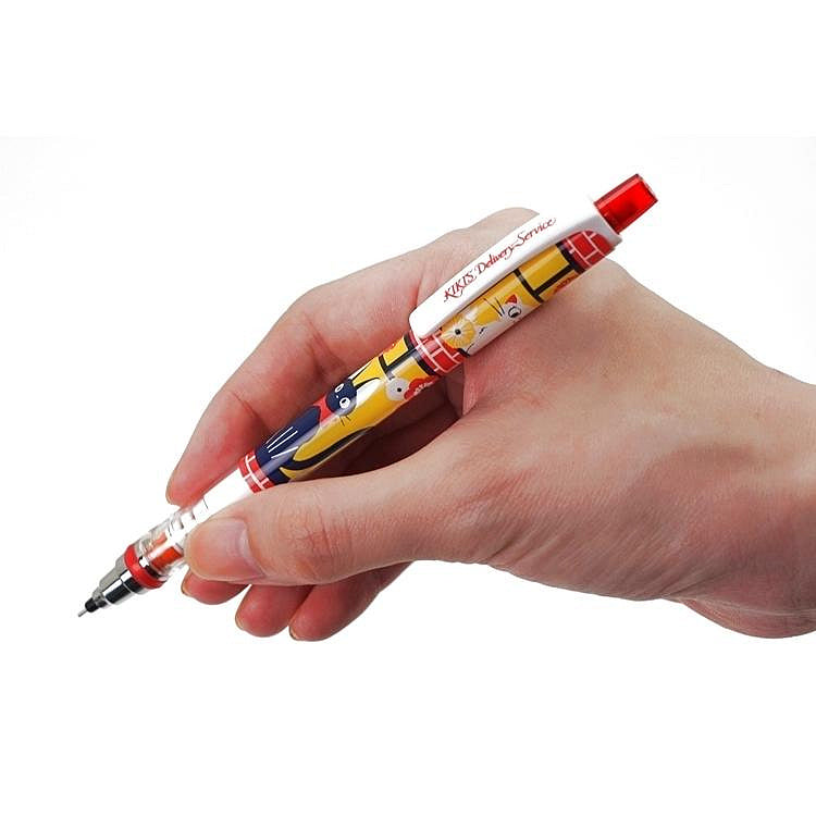 Kiki's Delivery Service × Uni Kuru Toga Advance 0.5mm Mechanical Pencil - Jiji & Brick Wall