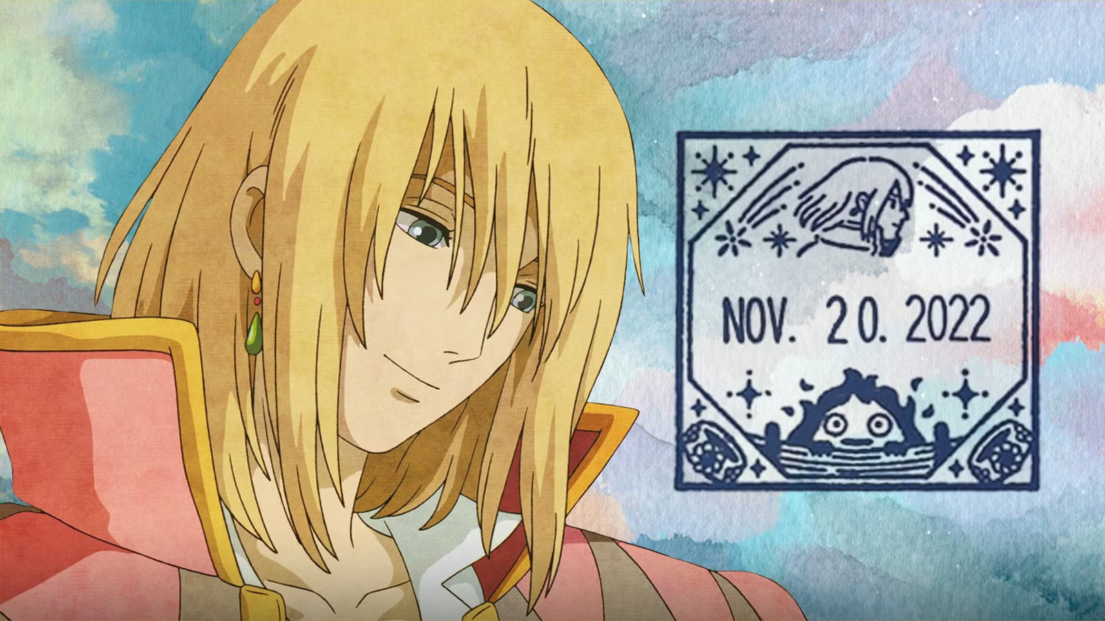 Howl's Moving Castle Rotating Date Stamp | Studio Ghibli