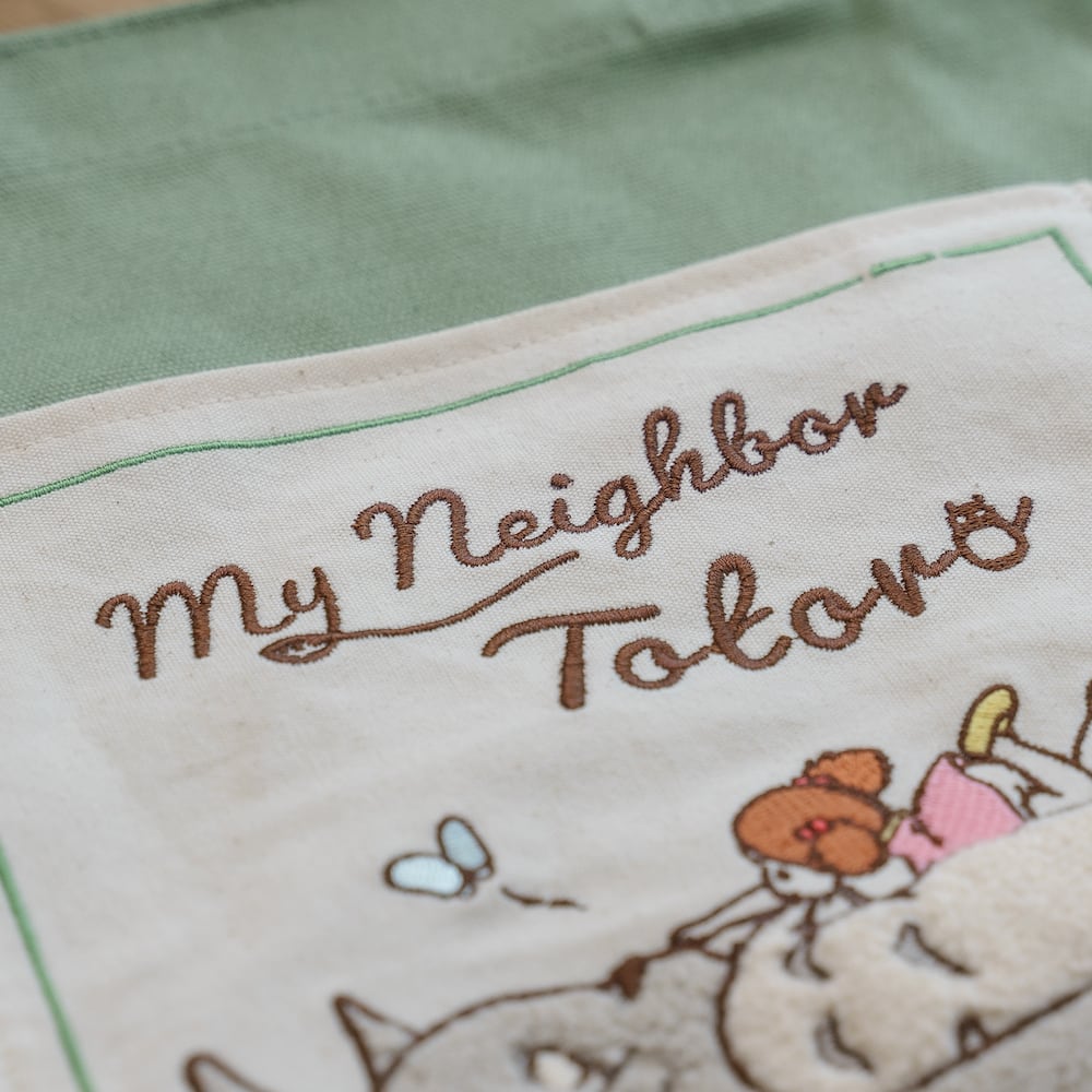 My Neighbor Totoro Macaron Colour Canvas Tote Bag｜Studio Ghibli