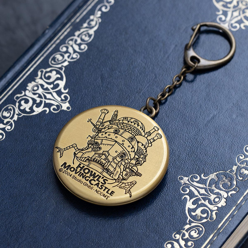 Howl's Moving Castle Magical Door Colour Dial Spinning Keyring | Bag Charm Studio Ghibli