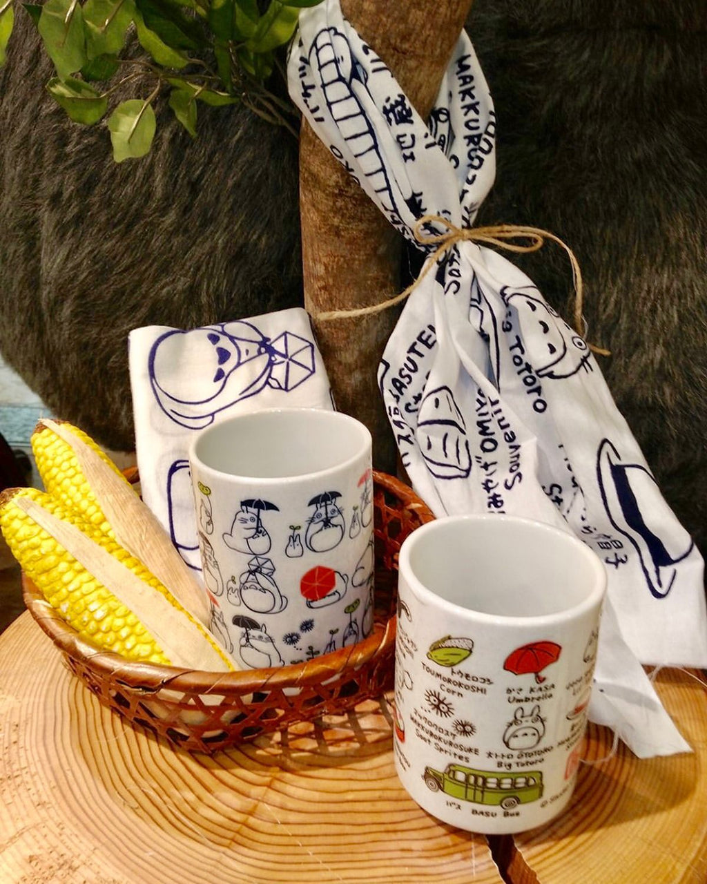 My Neighbor Totoro Large Yunomi Japanese Tea Cup | Dondoko Dance