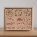 My Neighbor Totoro Rubber Stamp Set - Autumn & Winter | Studio Ghibli