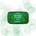 Tsukineko Versafine Clair Pigment Ink Pad | Stamp Pad - Green Tones